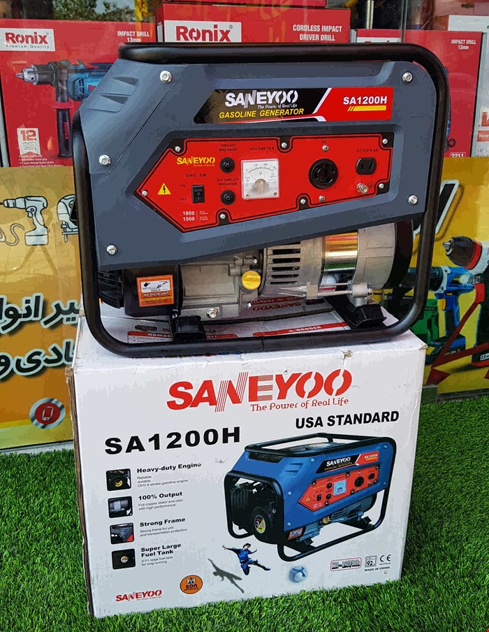 موتور برق بنزینی 1800 وات سانیو مدل SANEYOO SA1200H